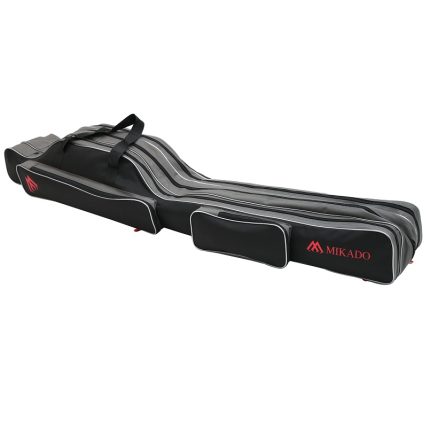 Mikado Holdaal - For Rods - 3 Compartments 130 cm Black