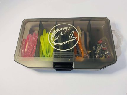 CapGear | Fishing box with fishing accessories | Tacklebox FULL - 76 pcs!